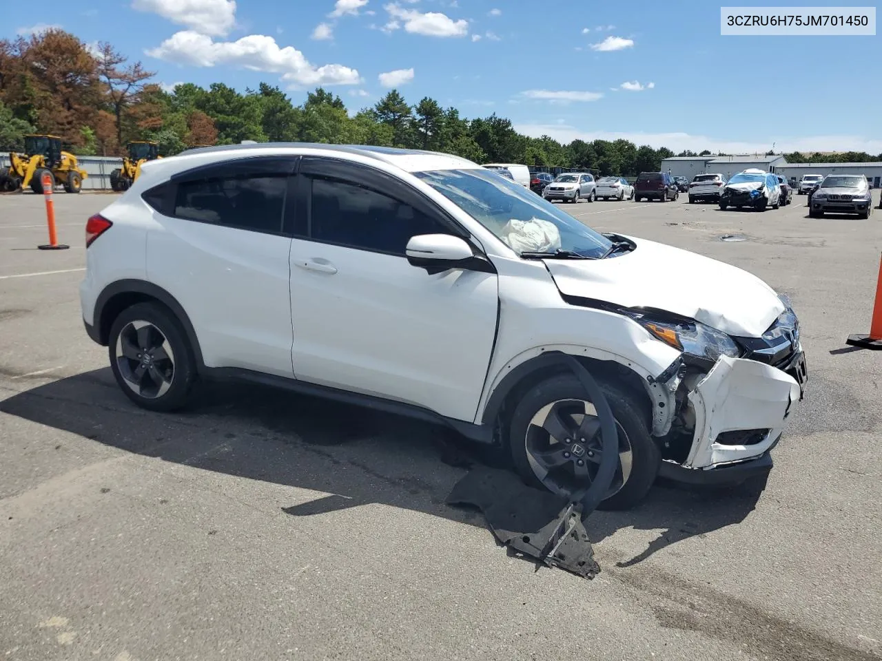 2018 Honda Hr-V Exl VIN: 3CZRU6H75JM701450 Lot: 67295834