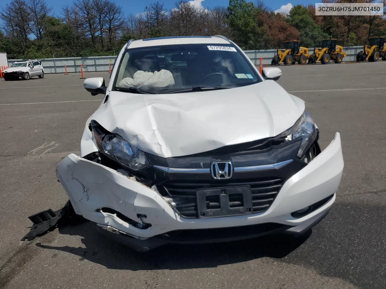 3CZRU6H75JM701450 2018 Honda Hr-V Exl