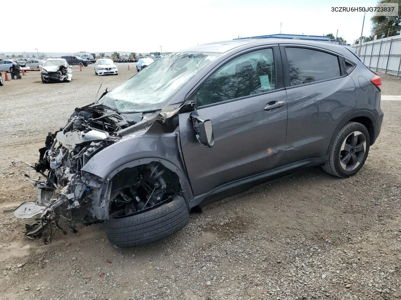 2018 Honda Hr-V Ex VIN: 3CZRU6H50JG723837 Lot: 67924784