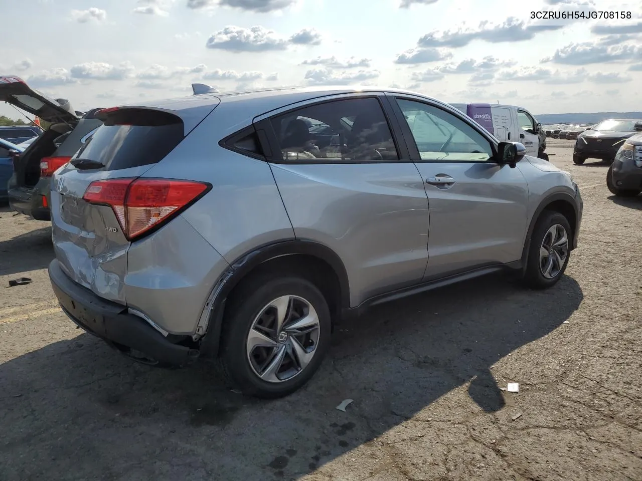 2018 Honda Hr-V Ex VIN: 3CZRU6H54JG708158 Lot: 68058074