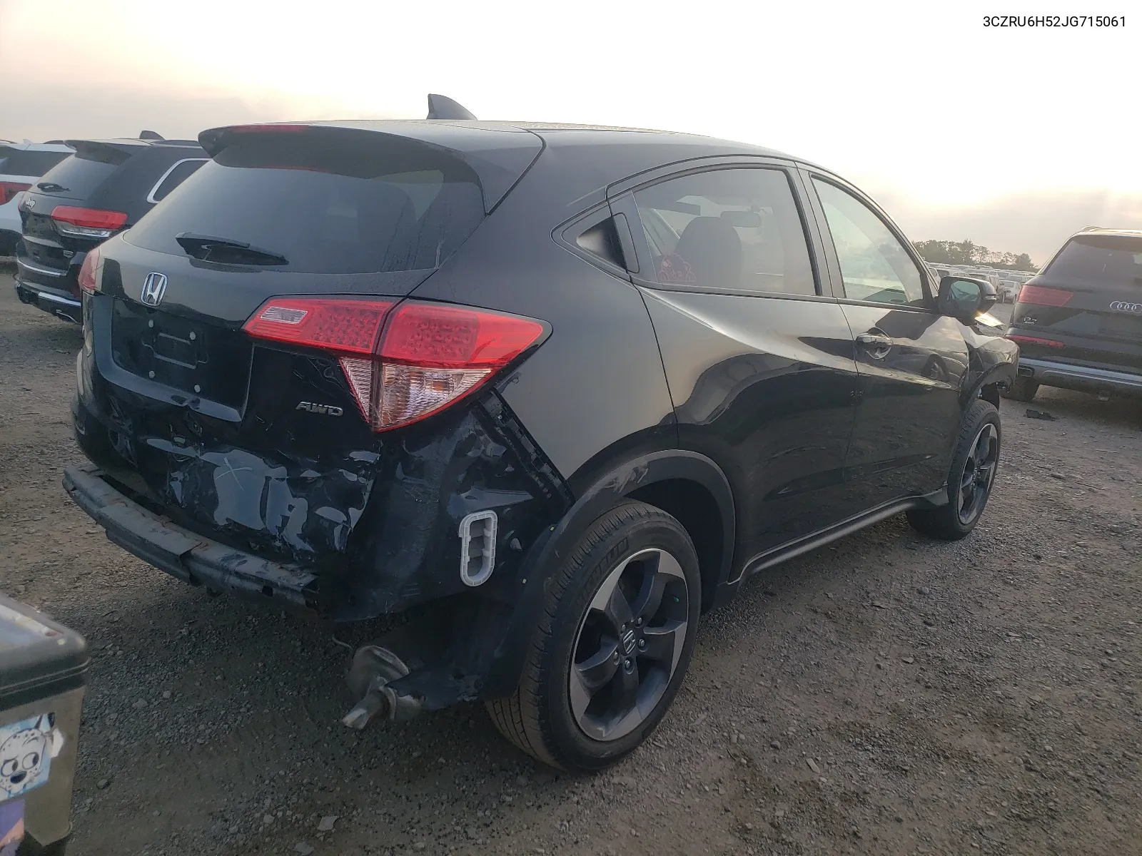 3CZRU6H52JG715061 2018 Honda Hr-V Ex