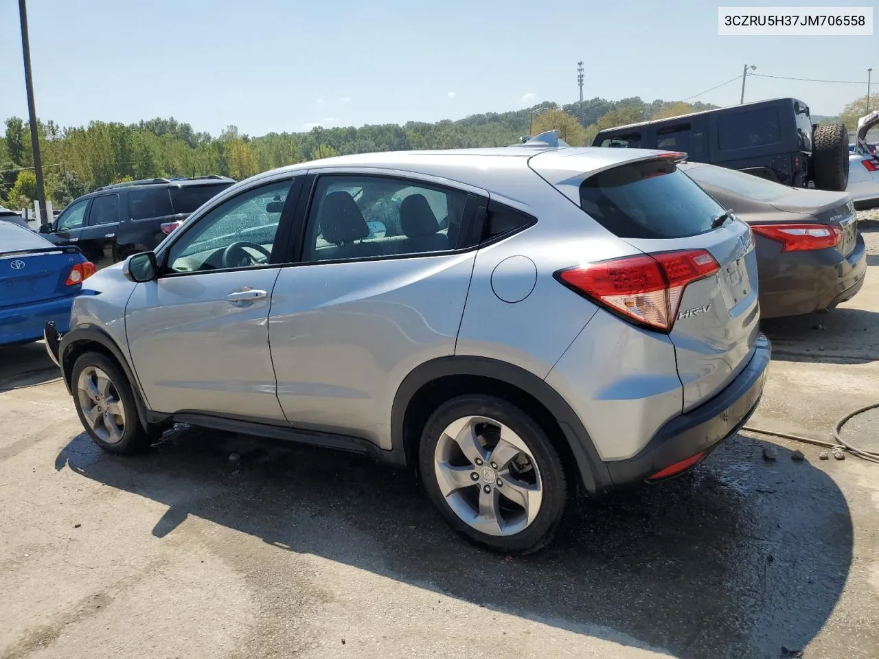 2018 Honda Hr-V Lx VIN: 3CZRU5H37JM706558 Lot: 68807074