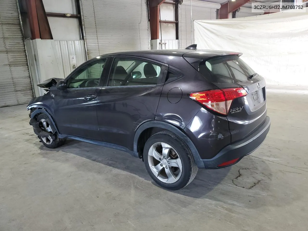 2018 Honda Hr-V Lx VIN: 3CZRU6H32JM703752 Lot: 69154884