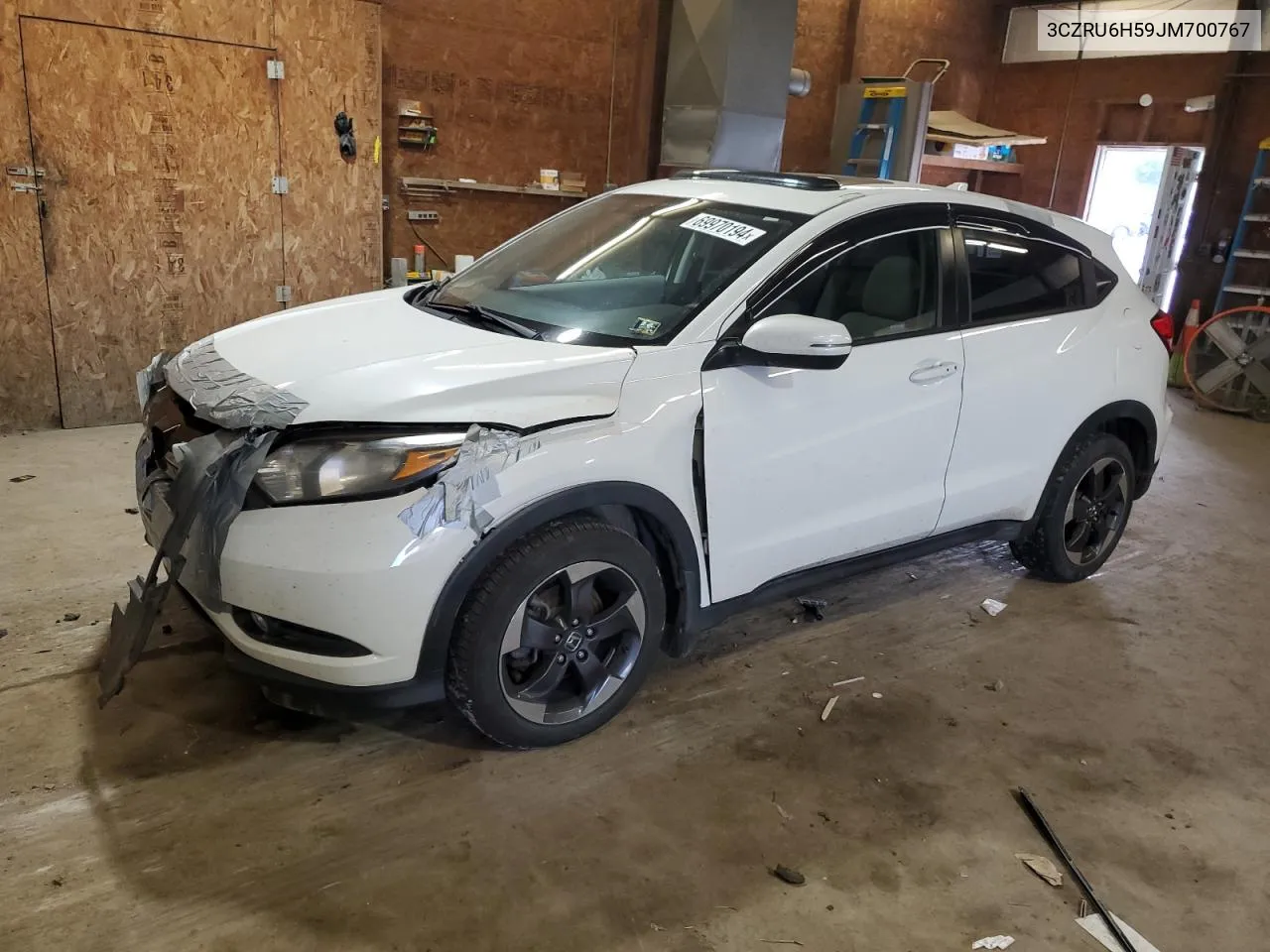 3CZRU6H59JM700767 2018 Honda Hr-V Ex