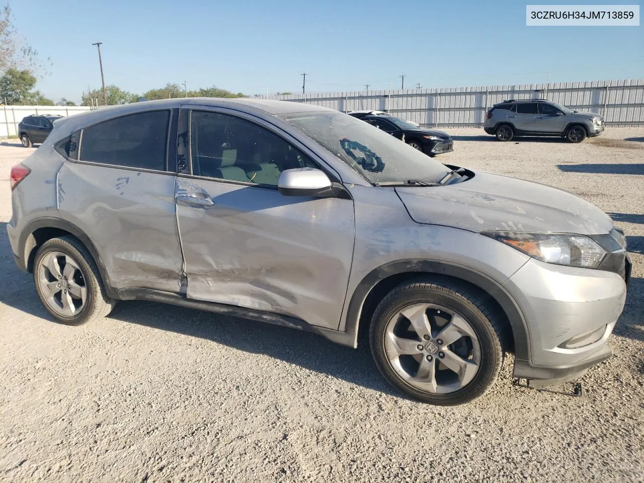 2018 Honda Hr-V Lx VIN: 3CZRU6H34JM713859 Lot: 70813234