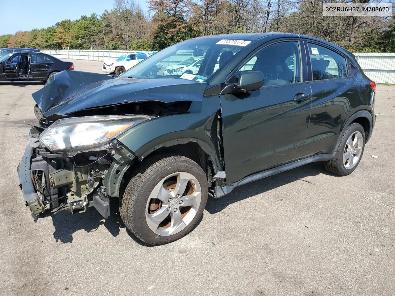 3CZRU6H37JM703620 2018 Honda Hr-V Lx