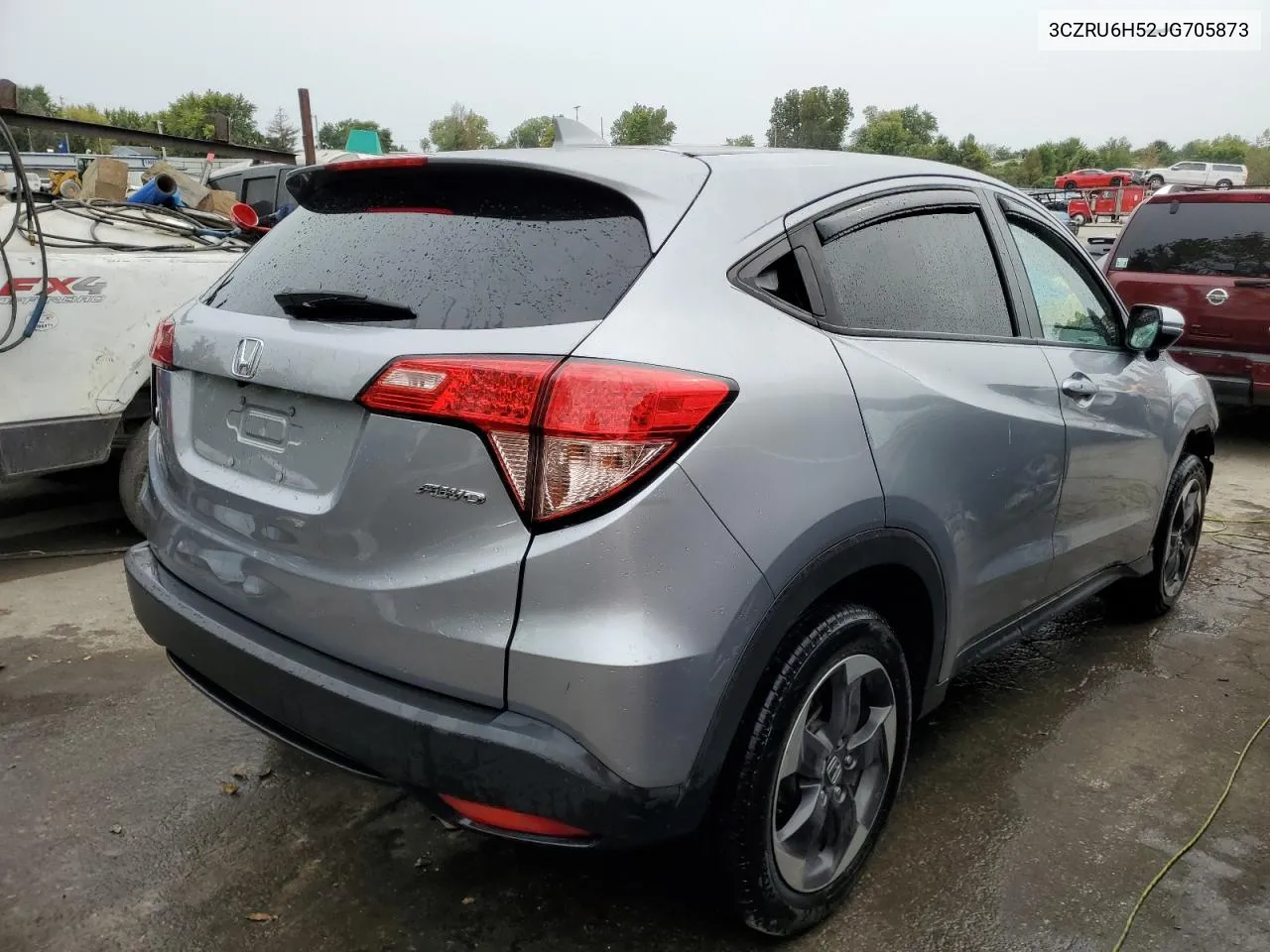 2018 Honda Hr-V Ex VIN: 3CZRU6H52JG705873 Lot: 71091354