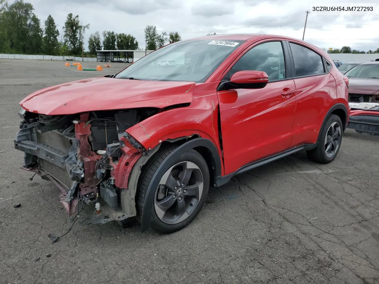 3CZRU6H54JM727293 2018 Honda Hr-V Ex