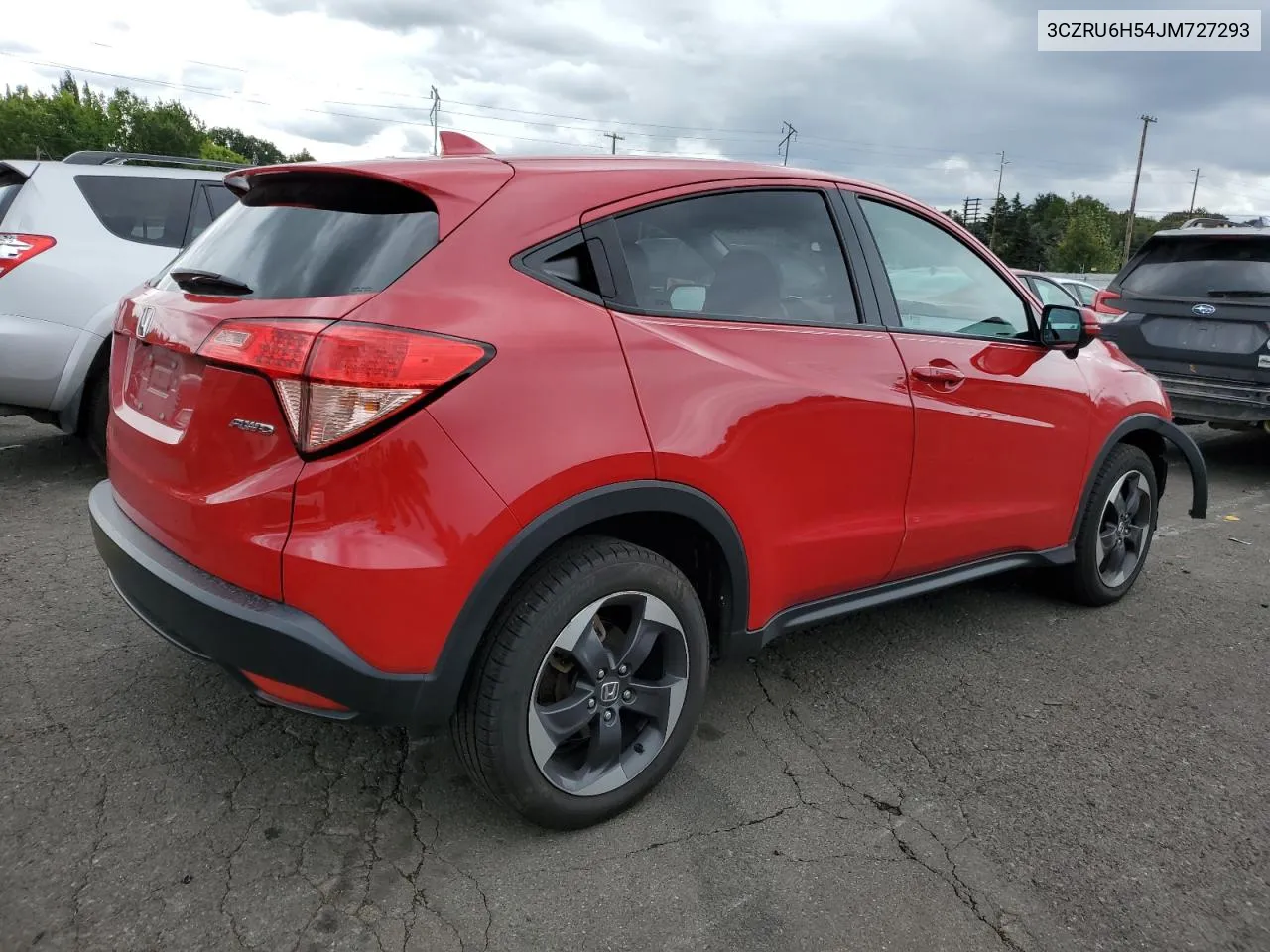 3CZRU6H54JM727293 2018 Honda Hr-V Ex