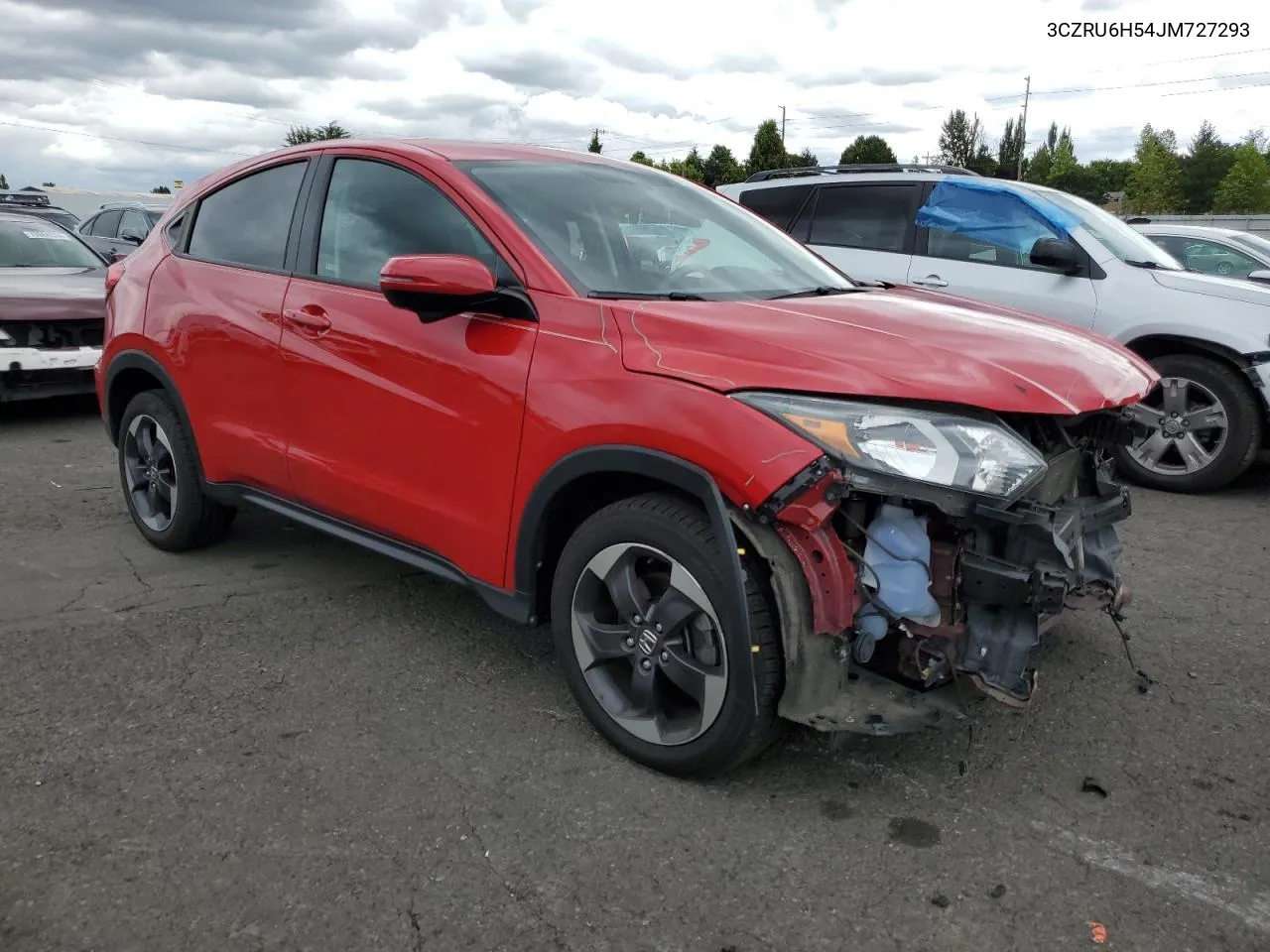 3CZRU6H54JM727293 2018 Honda Hr-V Ex