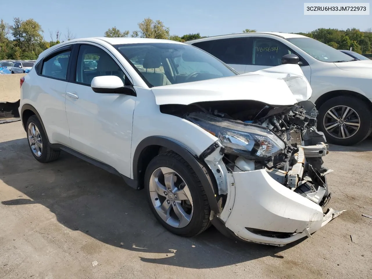 3CZRU6H33JM722973 2018 Honda Hr-V Lx