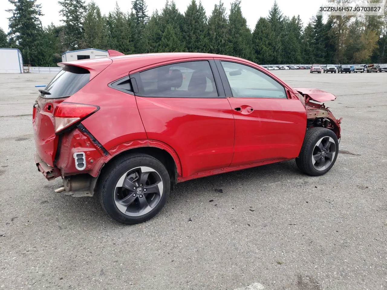 2018 Honda Hr-V Ex VIN: 3CZRU6H57JG703827 Lot: 71661394