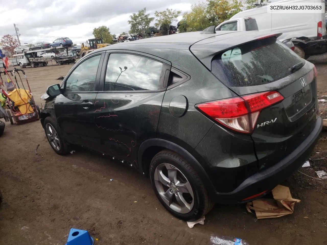 2018 Honda Hr-V Lx VIN: 3CZRU6H32JG703653 Lot: 72413524