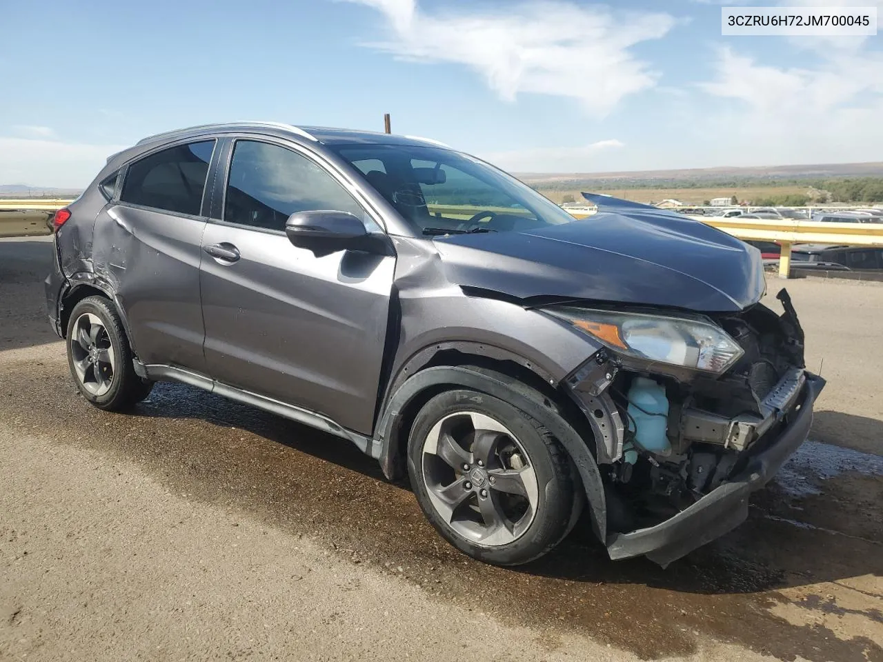 2018 Honda Hr-V Exl VIN: 3CZRU6H72JM700045 Lot: 72844174