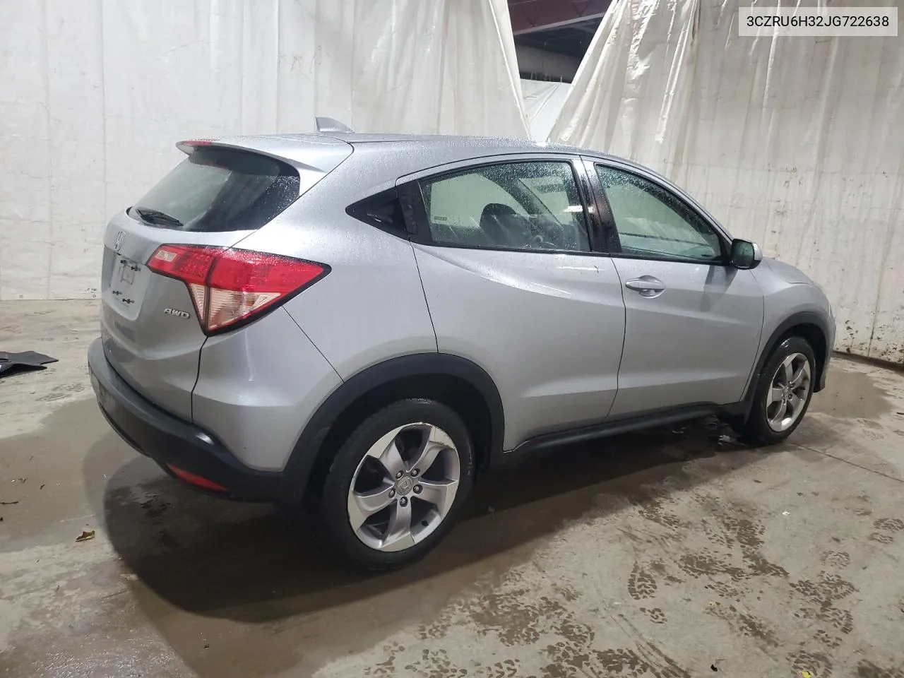 2018 Honda Hr-V Lx VIN: 3CZRU6H32JG722638 Lot: 72989884