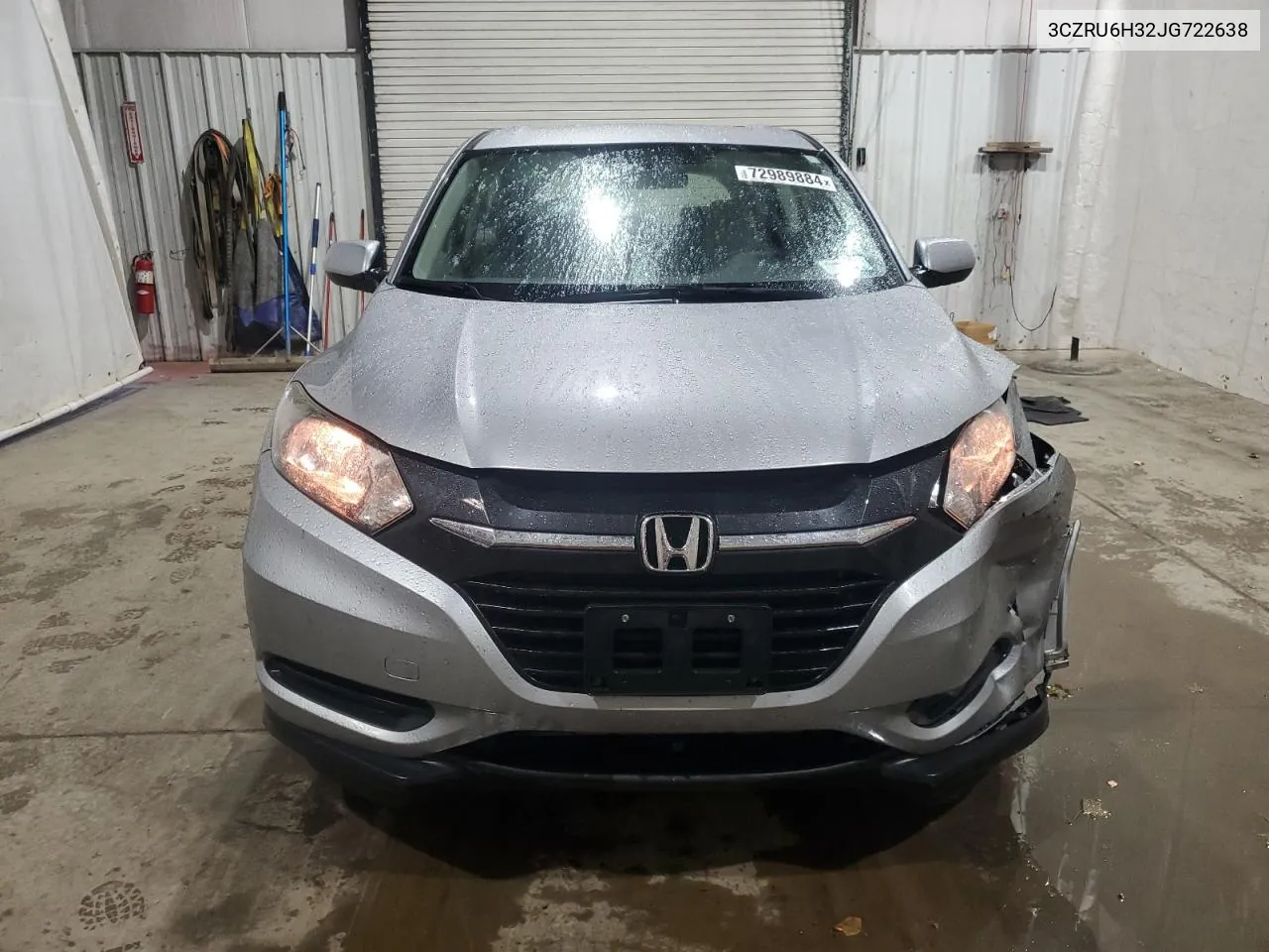 2018 Honda Hr-V Lx VIN: 3CZRU6H32JG722638 Lot: 72989884