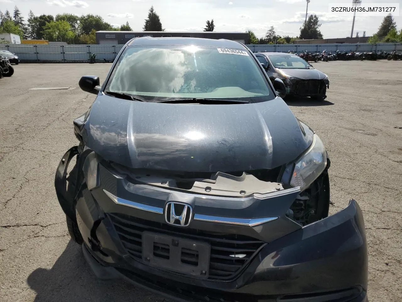 3CZRU6H36JM731277 2018 Honda Hr-V Lx