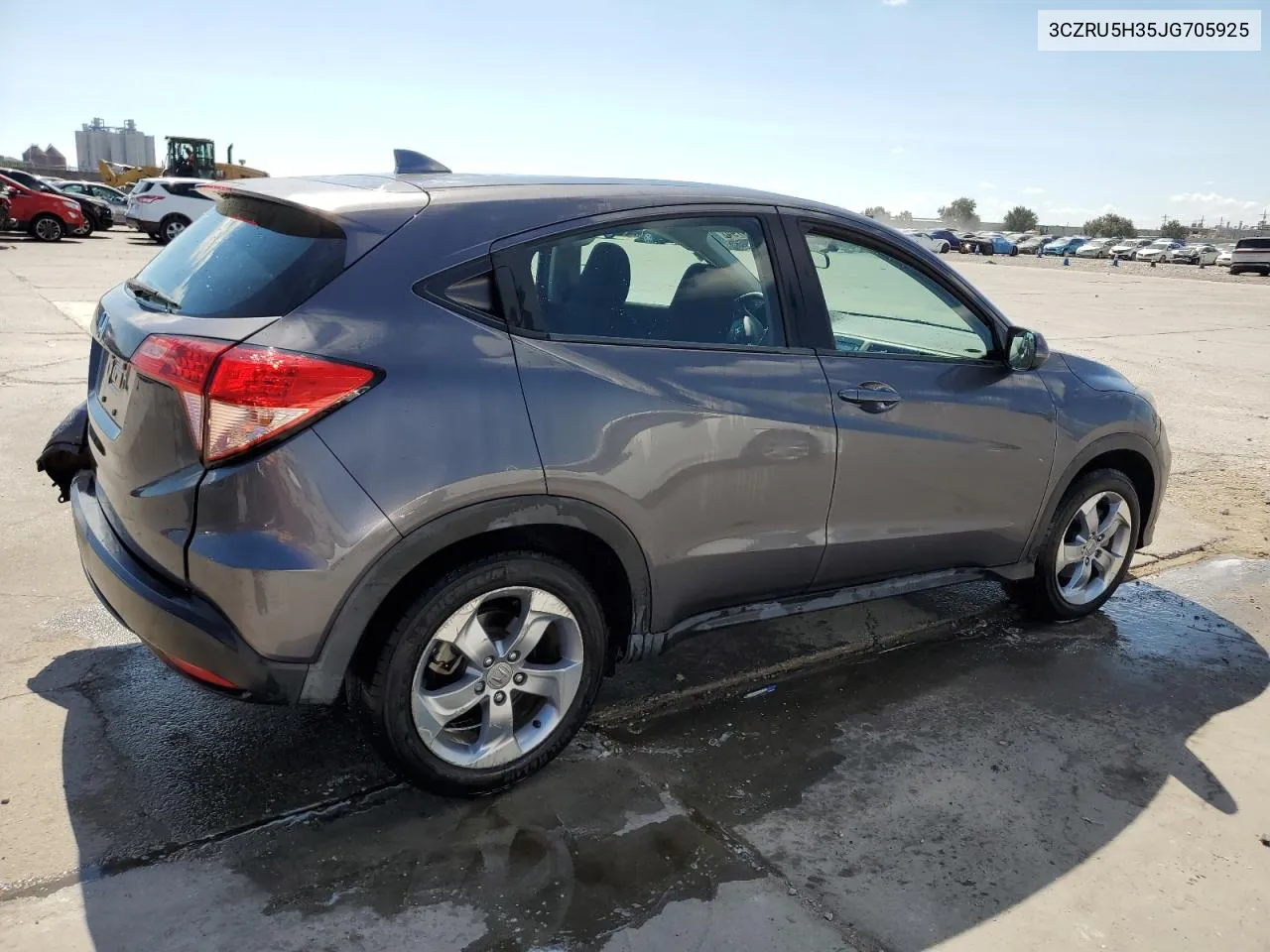 2018 Honda Hr-V Lx VIN: 3CZRU5H35JG705925 Lot: 73539794