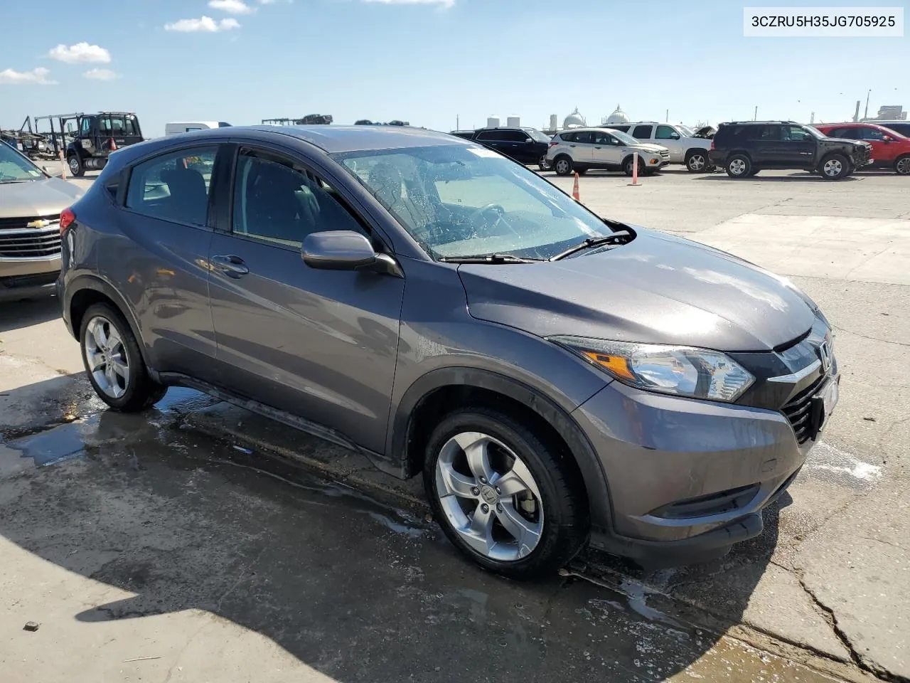 2018 Honda Hr-V Lx VIN: 3CZRU5H35JG705925 Lot: 73539794