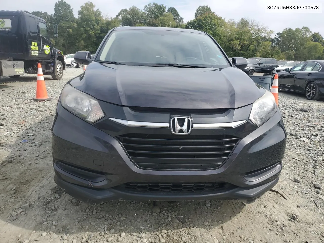 2018 Honda Hr-V Lx VIN: 3CZRU6H3XJG700578 Lot: 73914644