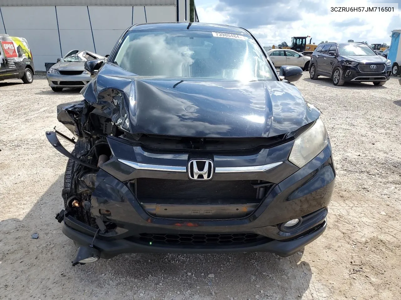 2018 Honda Hr-V Ex VIN: 3CZRU6H57JM716501 Lot: 73980484