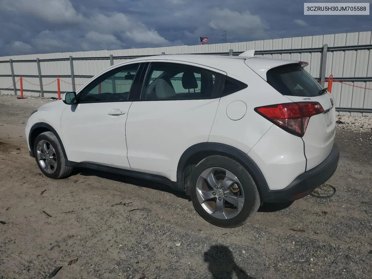 2018 Honda Hr-V Lx VIN: 3CZRU5H30JM705588 Lot: 74574604