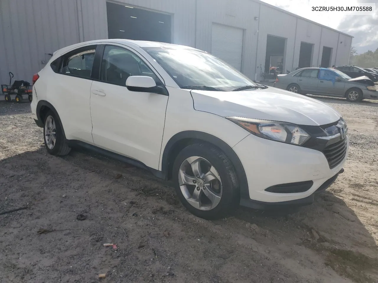 2018 Honda Hr-V Lx VIN: 3CZRU5H30JM705588 Lot: 74574604