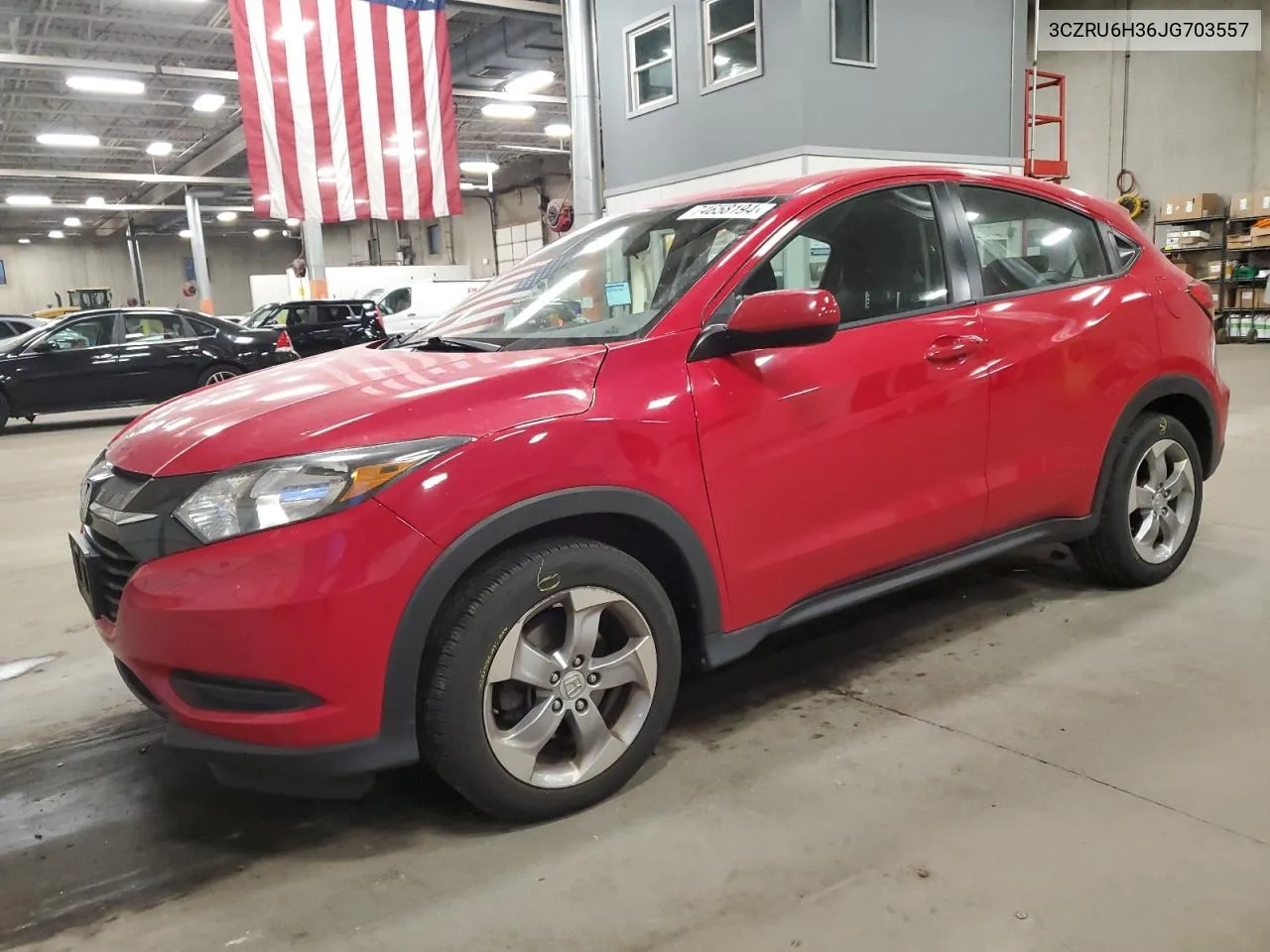 2018 Honda Hr-V Lx VIN: 3CZRU6H36JG703557 Lot: 74658194