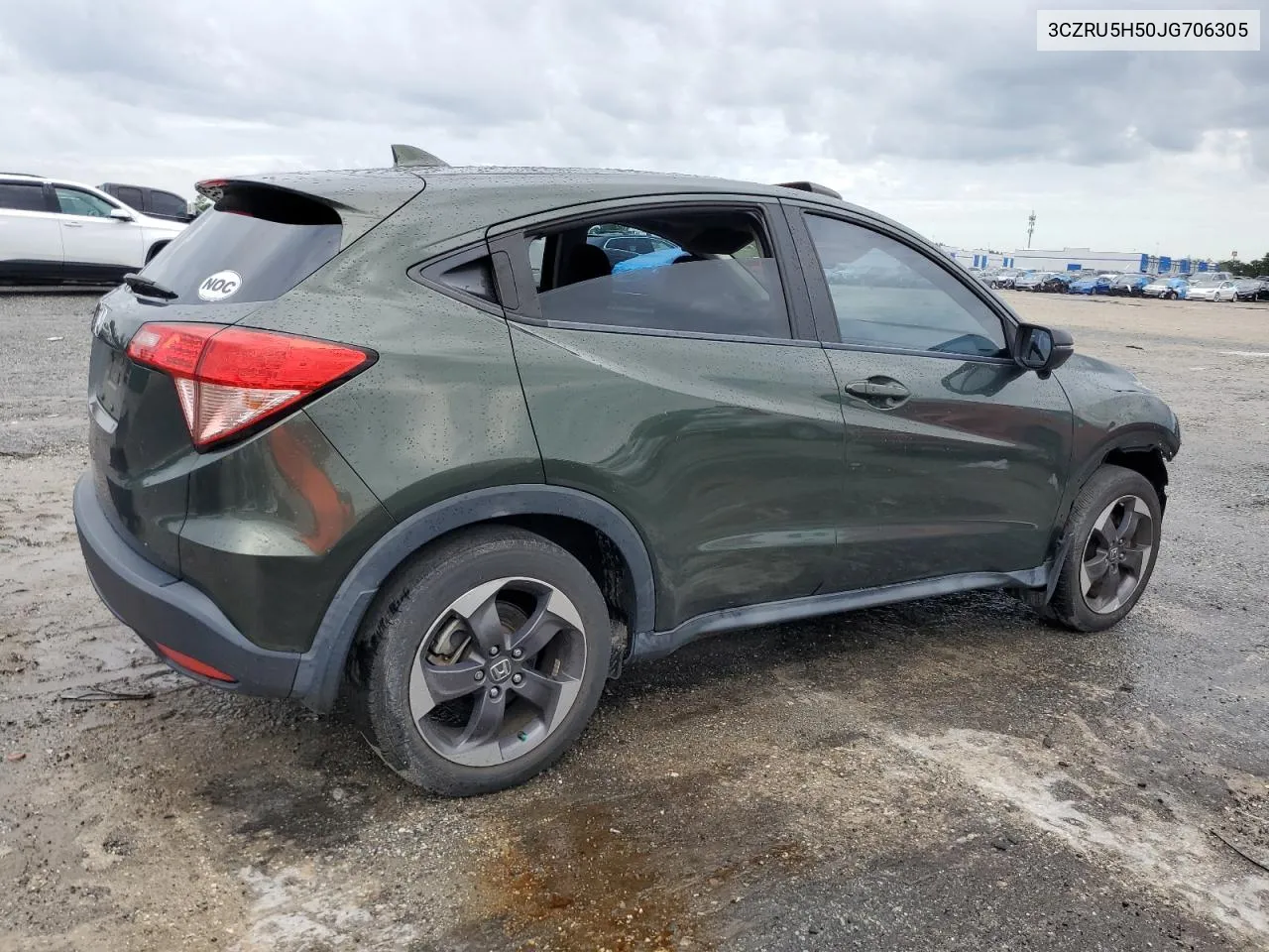 2018 Honda Hr-V Ex VIN: 3CZRU5H50JG706305 Lot: 74672024