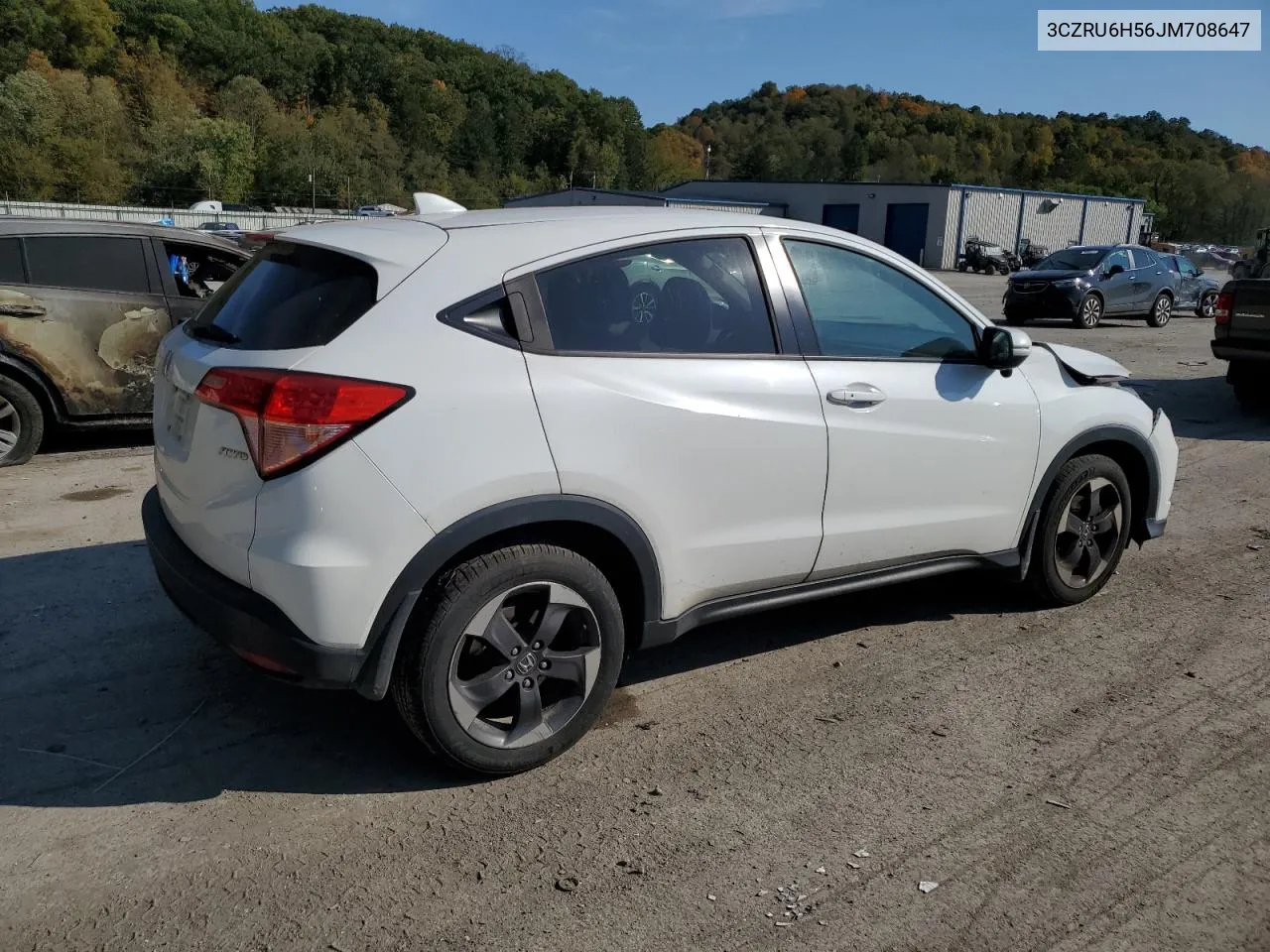 2018 Honda Hr-V Ex VIN: 3CZRU6H56JM708647 Lot: 75475704