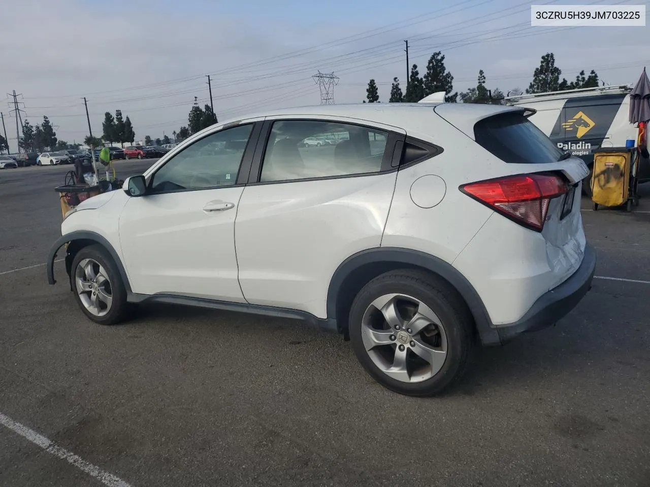 2018 Honda Hr-V Lx VIN: 3CZRU5H39JM703225 Lot: 75964984