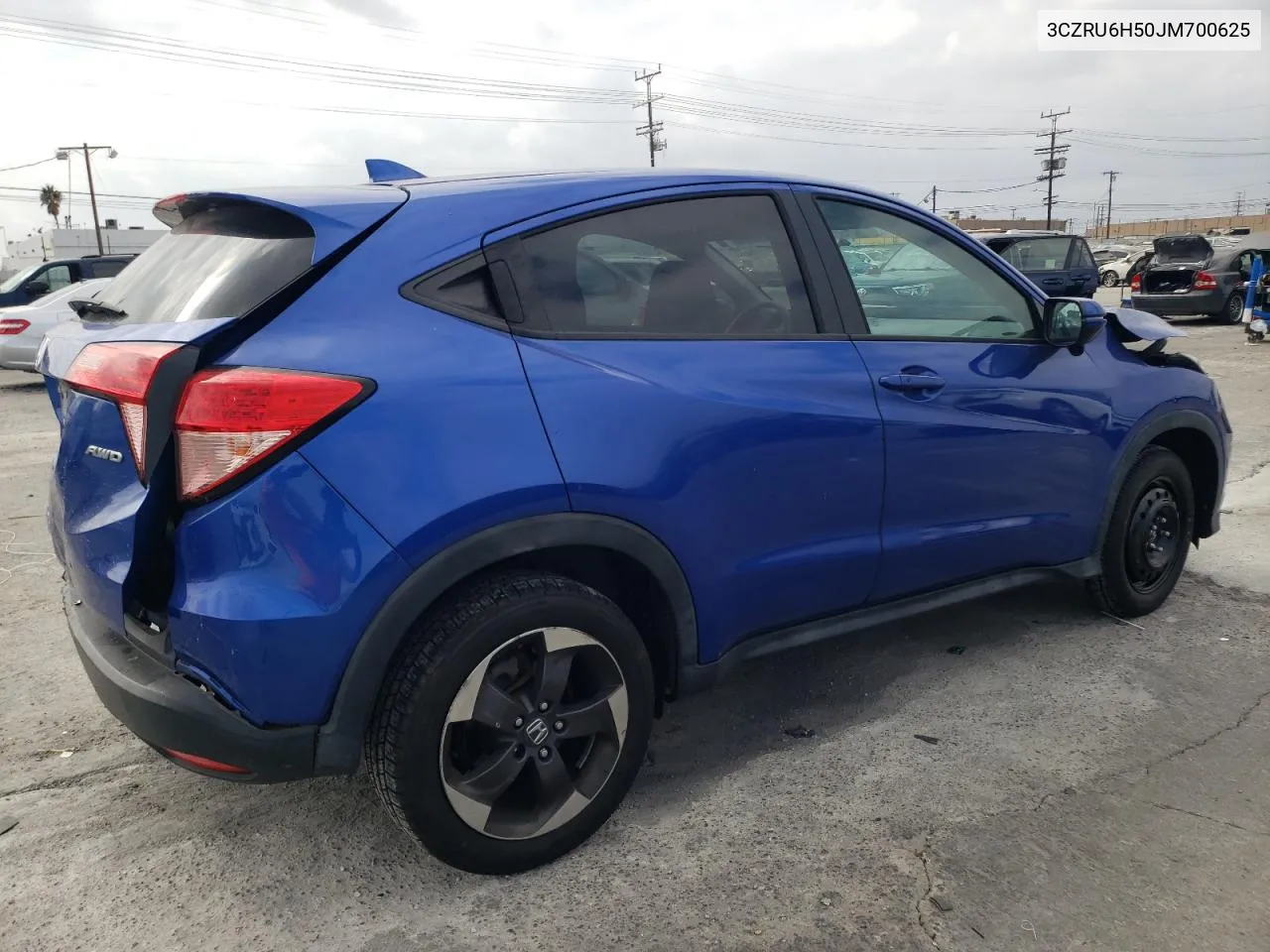 2018 Honda Hr-V Ex VIN: 3CZRU6H50JM700625 Lot: 76637344