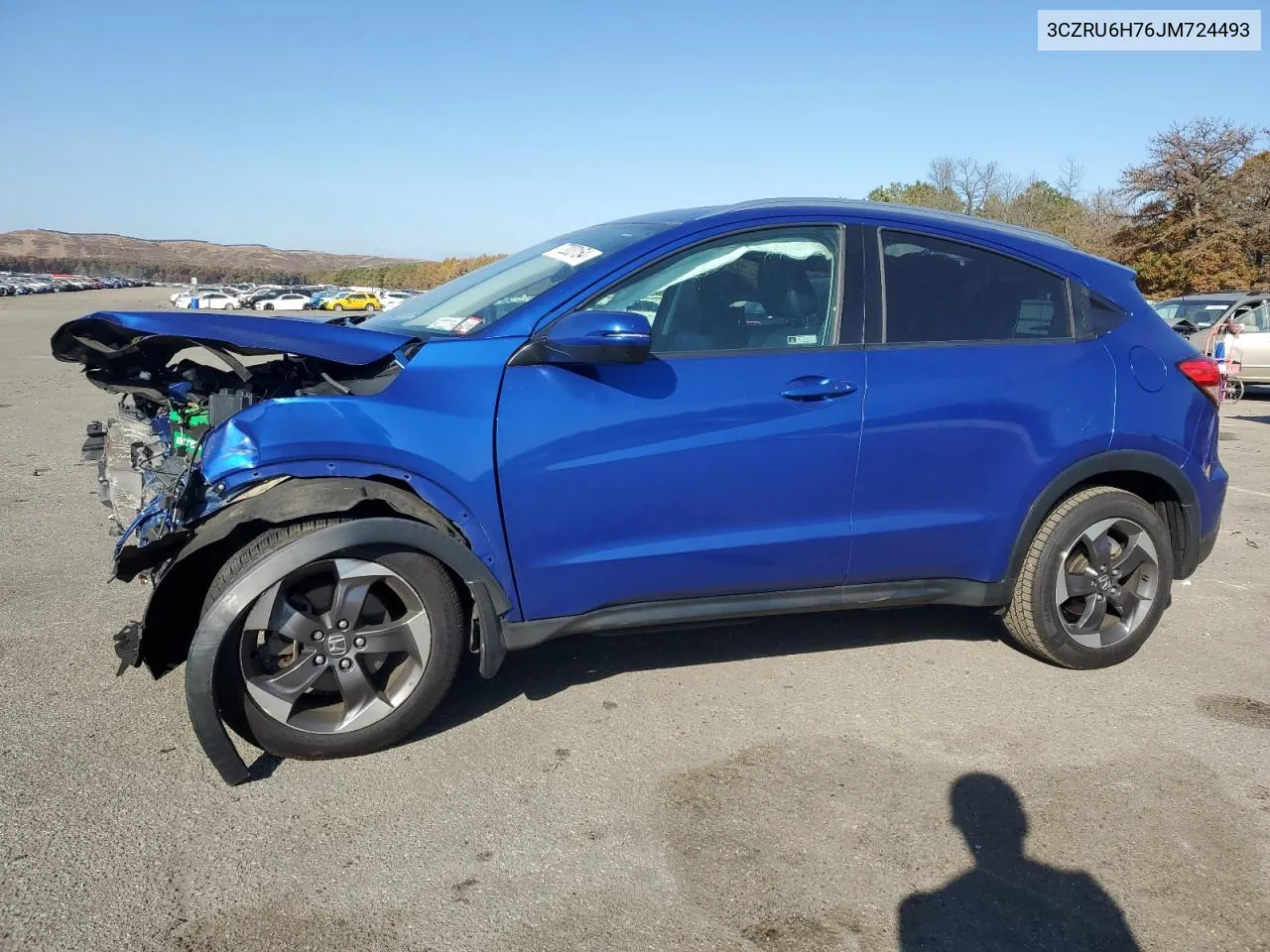 3CZRU6H76JM724493 2018 Honda Hr-V Exl