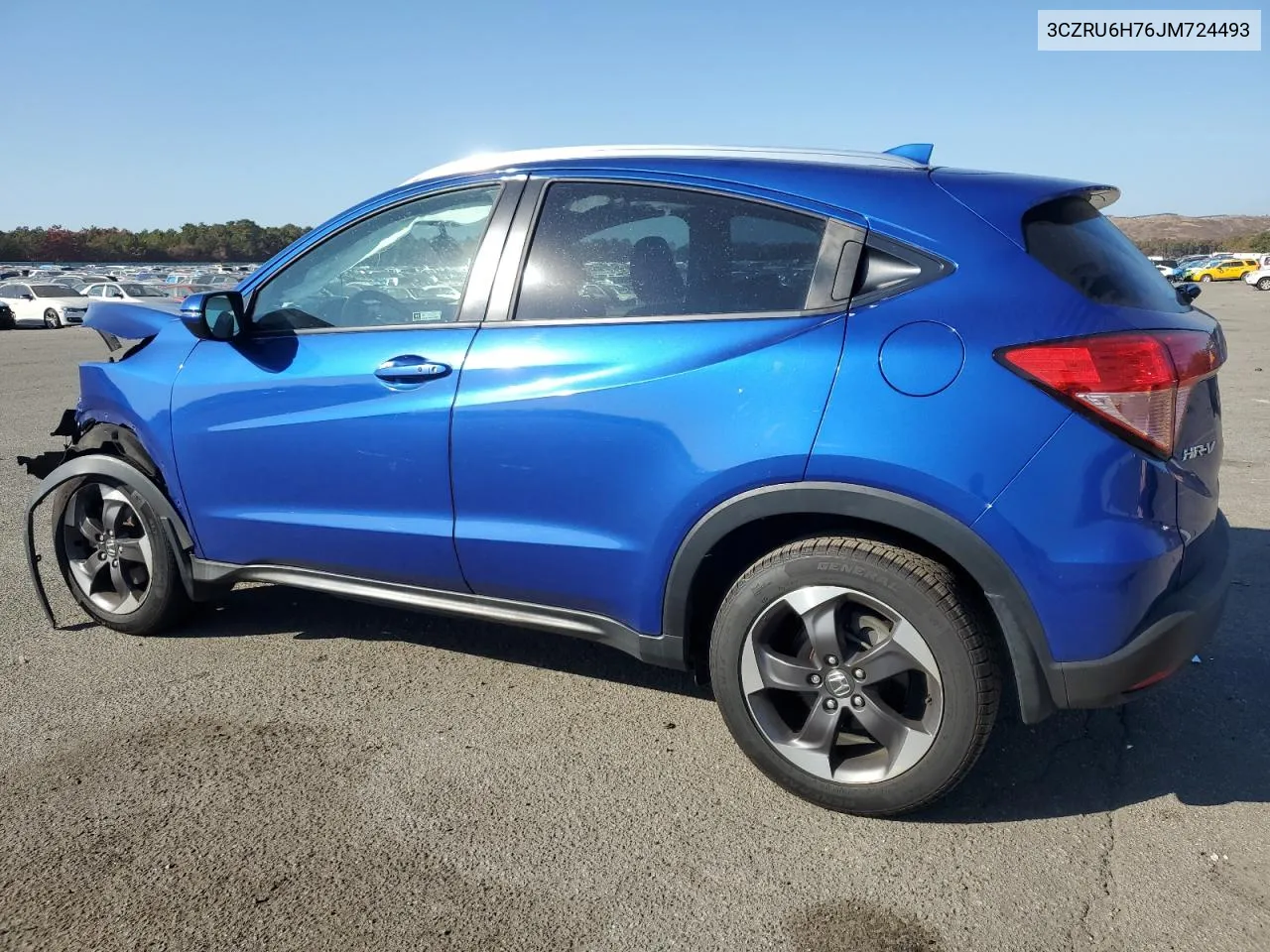 2018 Honda Hr-V Exl VIN: 3CZRU6H76JM724493 Lot: 77203154