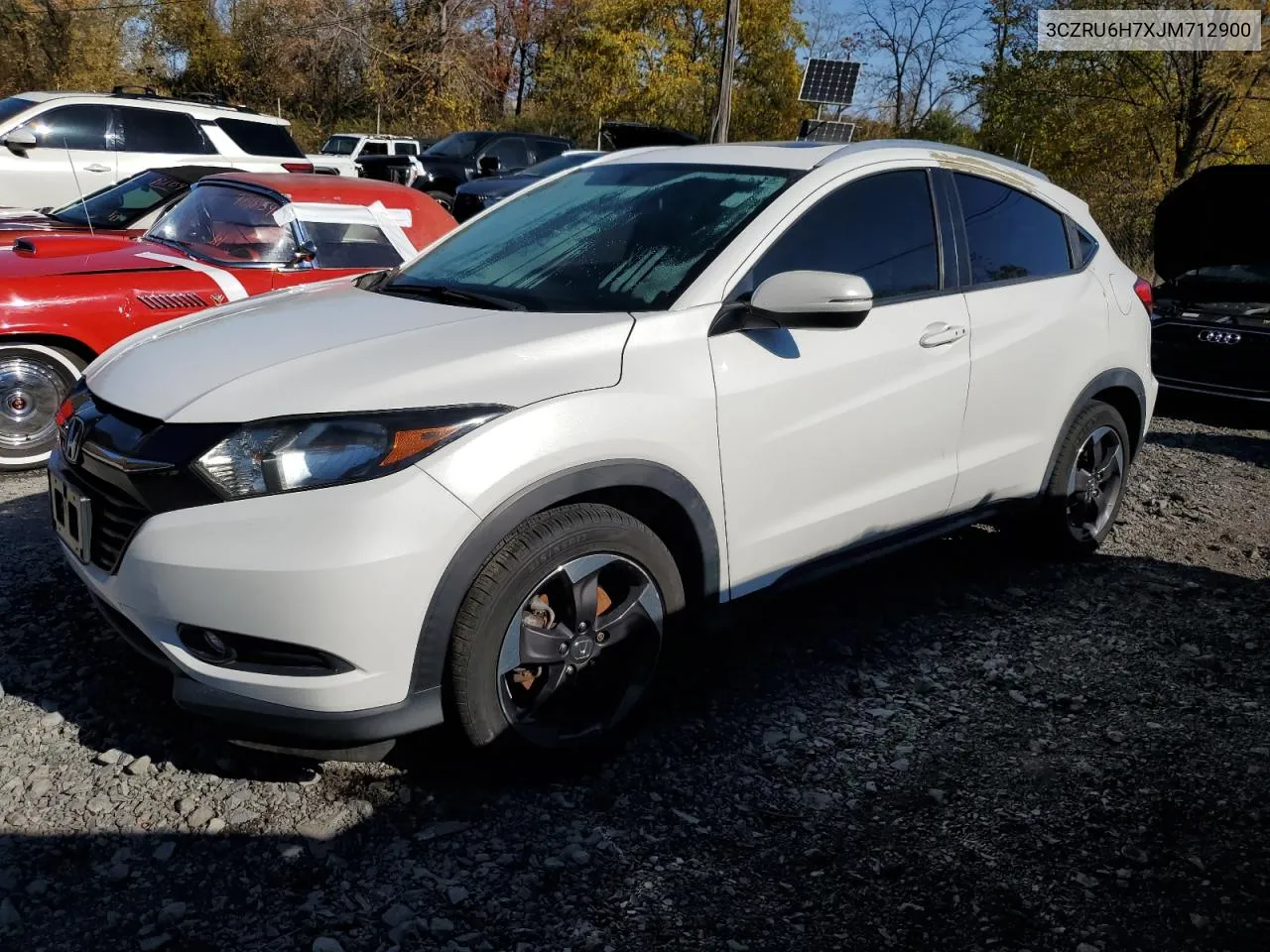 2018 Honda Hr-V Exl VIN: 3CZRU6H7XJM712900 Lot: 77322204