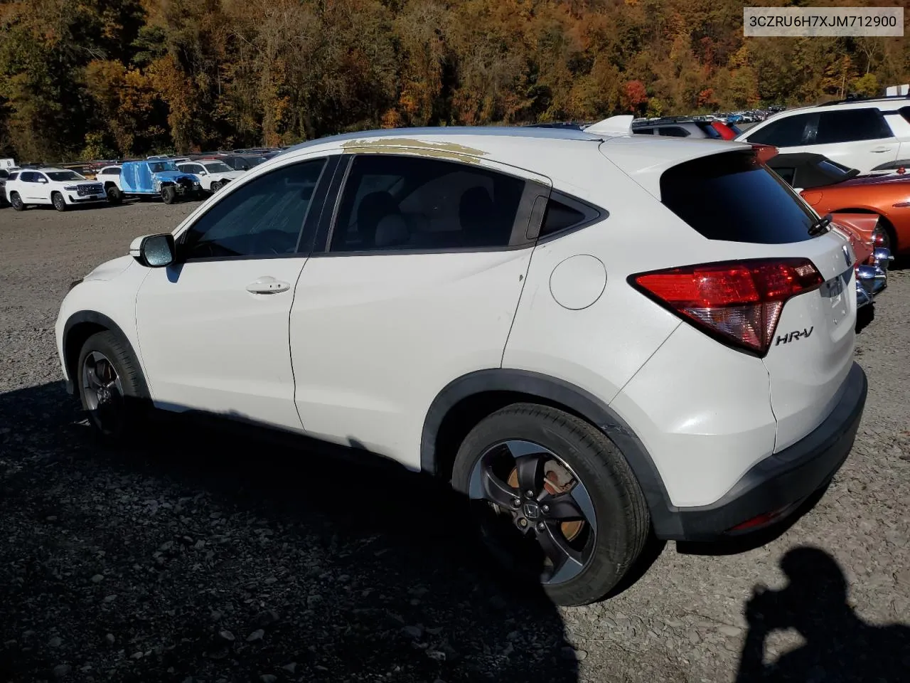 2018 Honda Hr-V Exl VIN: 3CZRU6H7XJM712900 Lot: 77322204