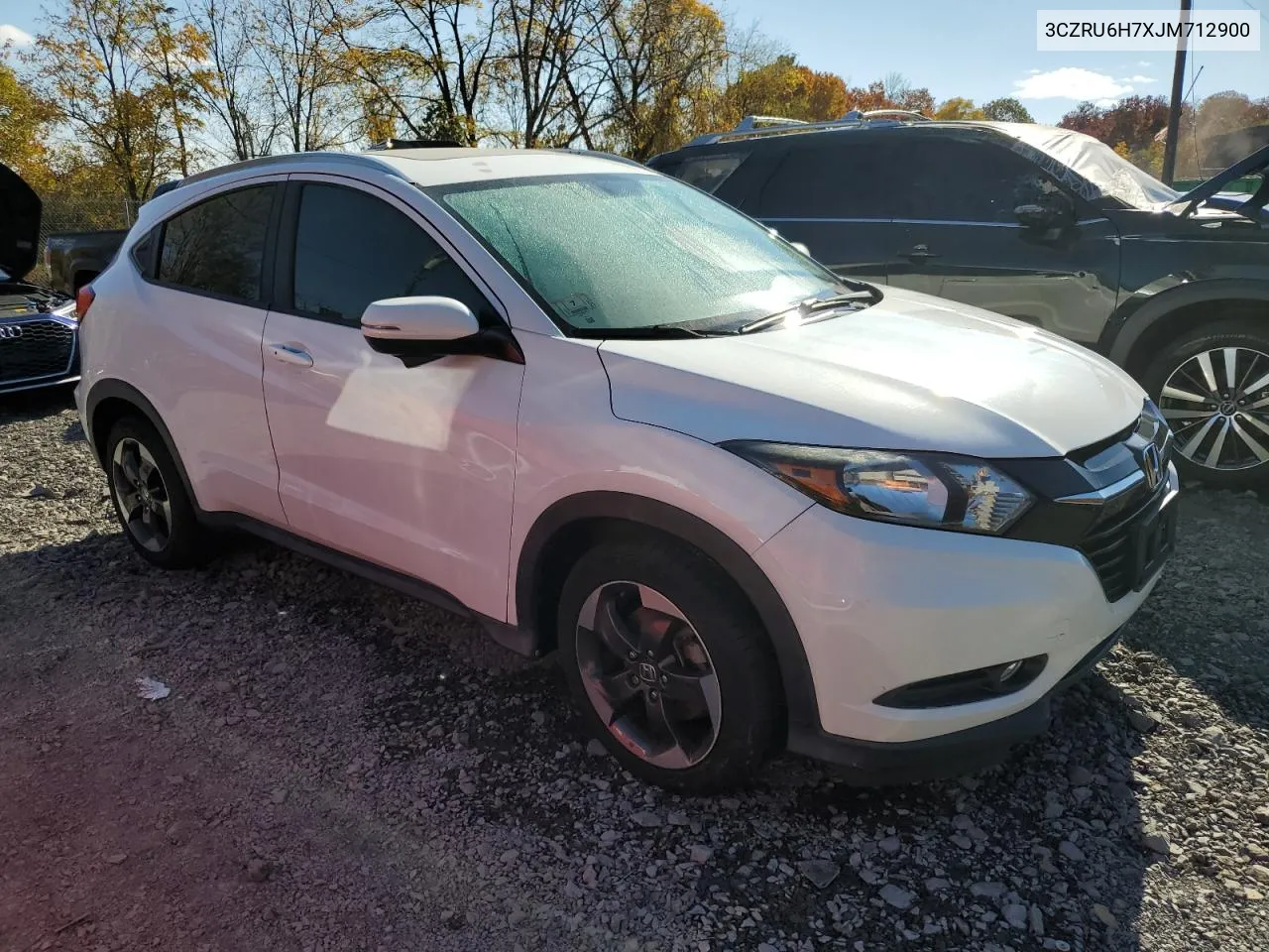 2018 Honda Hr-V Exl VIN: 3CZRU6H7XJM712900 Lot: 77322204