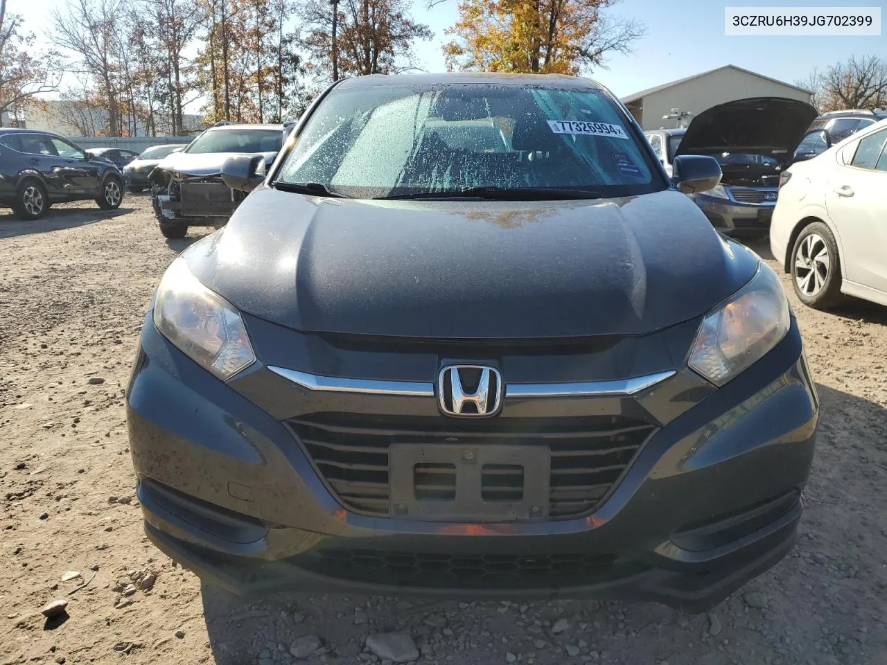 2018 Honda Hr-V Lx VIN: 3CZRU6H39JG702399 Lot: 77326994