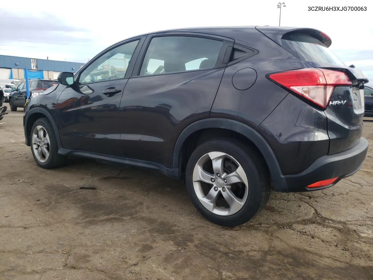 2018 Honda Hr-V Lx VIN: 3CZRU6H3XJG700063 Lot: 77410124