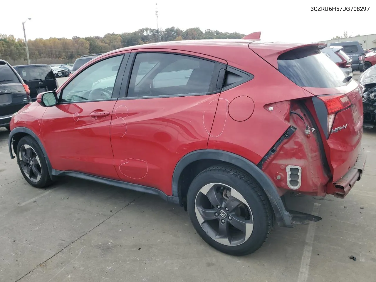 2018 Honda Hr-V Ex VIN: 3CZRU6H57JG708297 Lot: 77655164