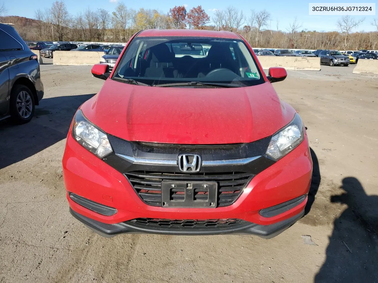 2018 Honda Hr-V Lx VIN: 3CZRU6H36JG712324 Lot: 77810604