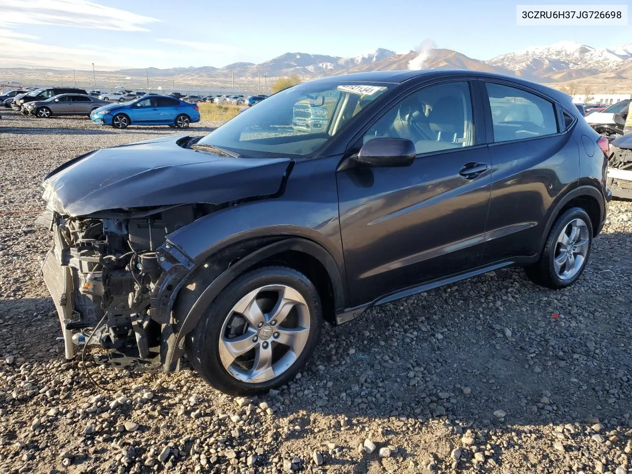 2018 Honda Hr-V Lx VIN: 3CZRU6H37JG726698 Lot: 78287134