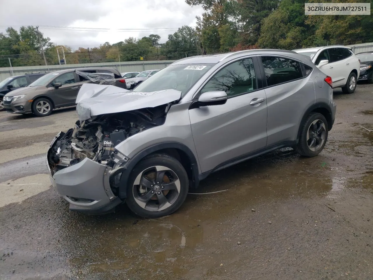 2018 Honda Hr-V Exl VIN: 3CZRU6H78JM727511 Lot: 78758274