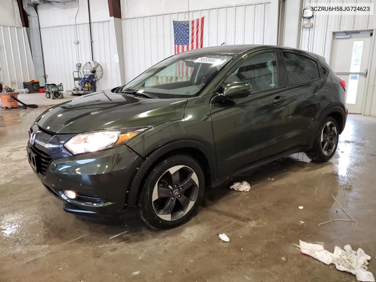 2018 Honda Hr-V Ex VIN: 3CZRU6H58JG724623 Lot: 79555904