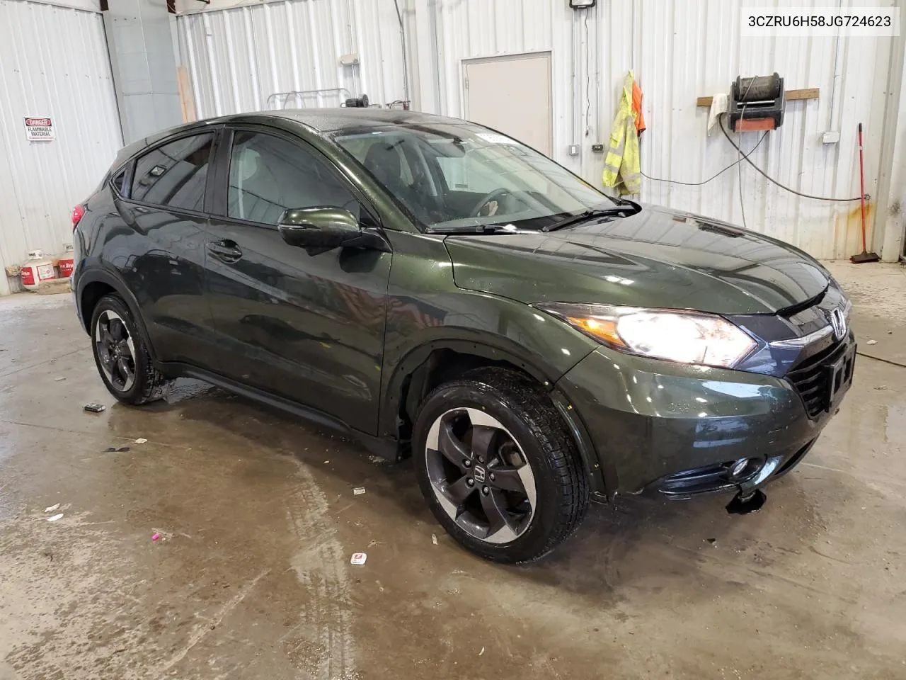 2018 Honda Hr-V Ex VIN: 3CZRU6H58JG724623 Lot: 79555904