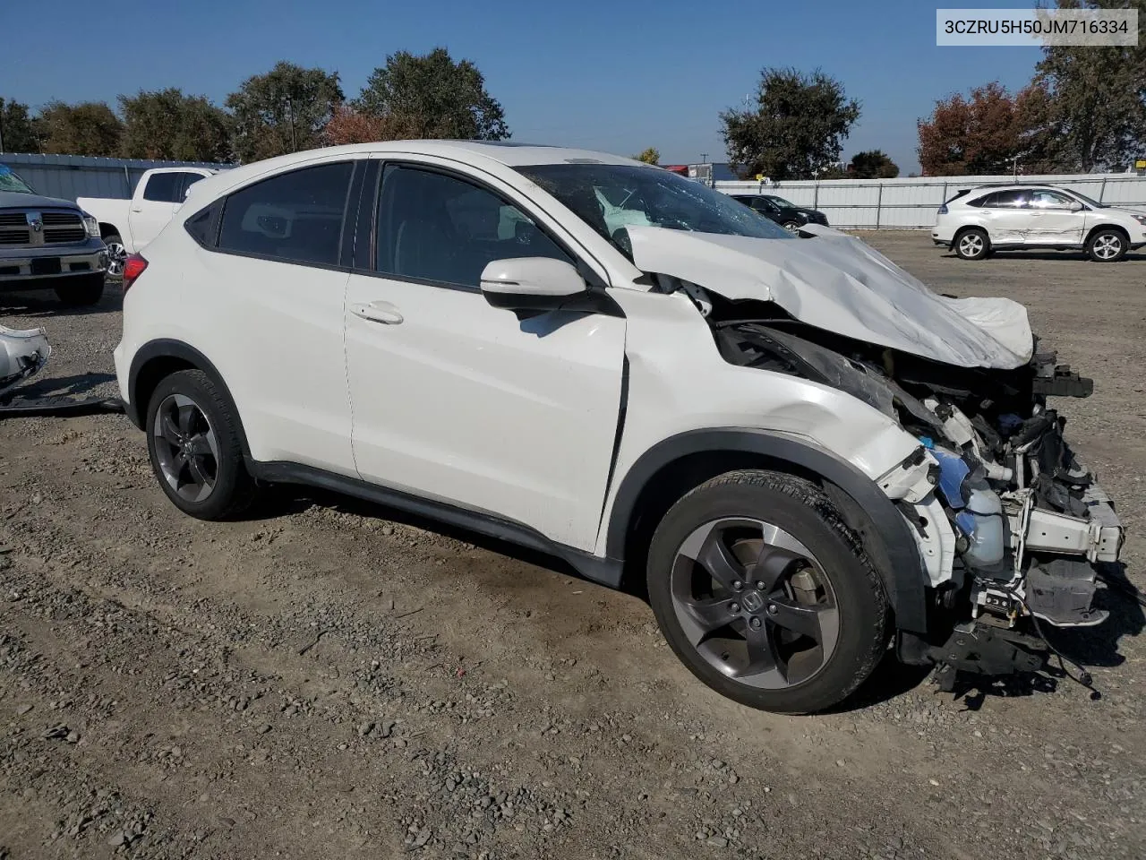 2018 Honda Hr-V Ex VIN: 3CZRU5H50JM716334 Lot: 79720184