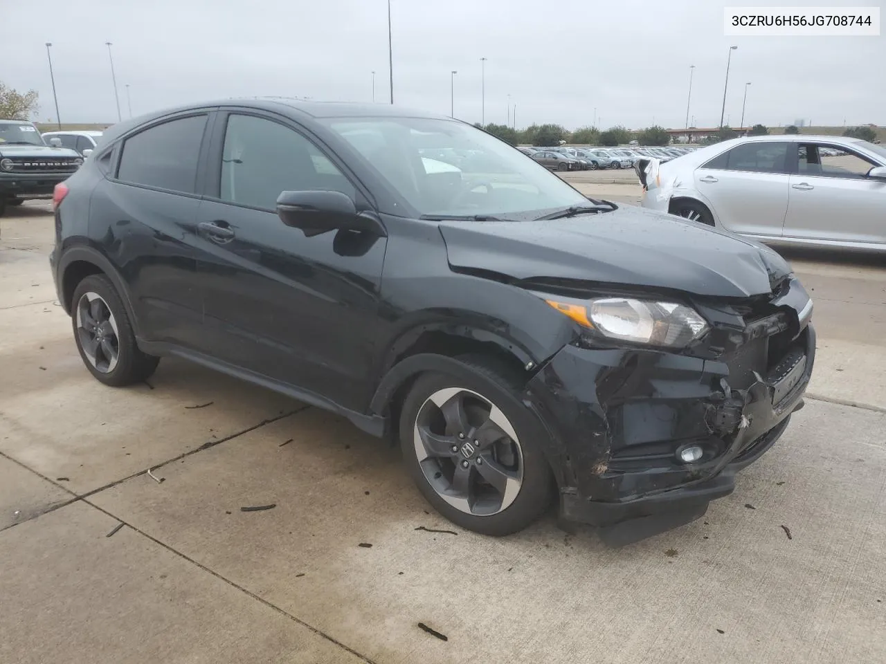 2018 Honda Hr-V Ex VIN: 3CZRU6H56JG708744 Lot: 79814514