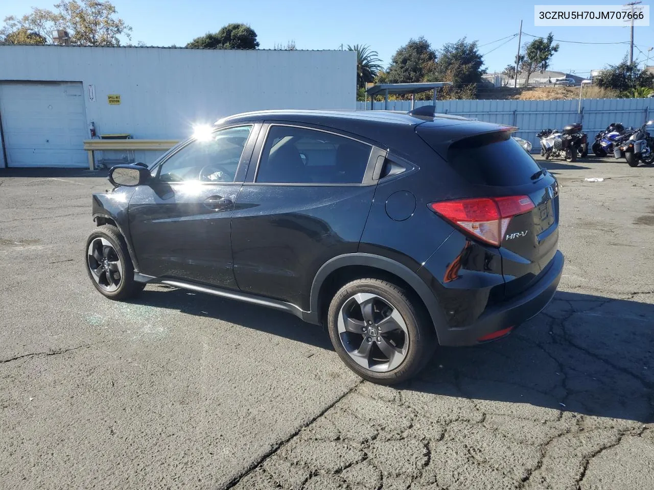 2018 Honda Hr-V Exl VIN: 3CZRU5H70JM707666 Lot: 79854104