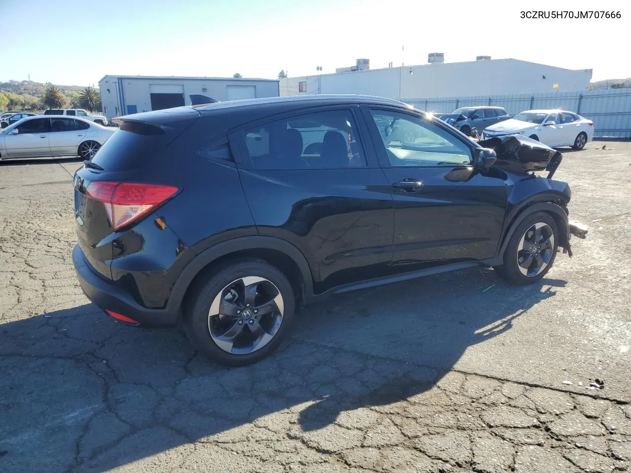 2018 Honda Hr-V Exl VIN: 3CZRU5H70JM707666 Lot: 79854104