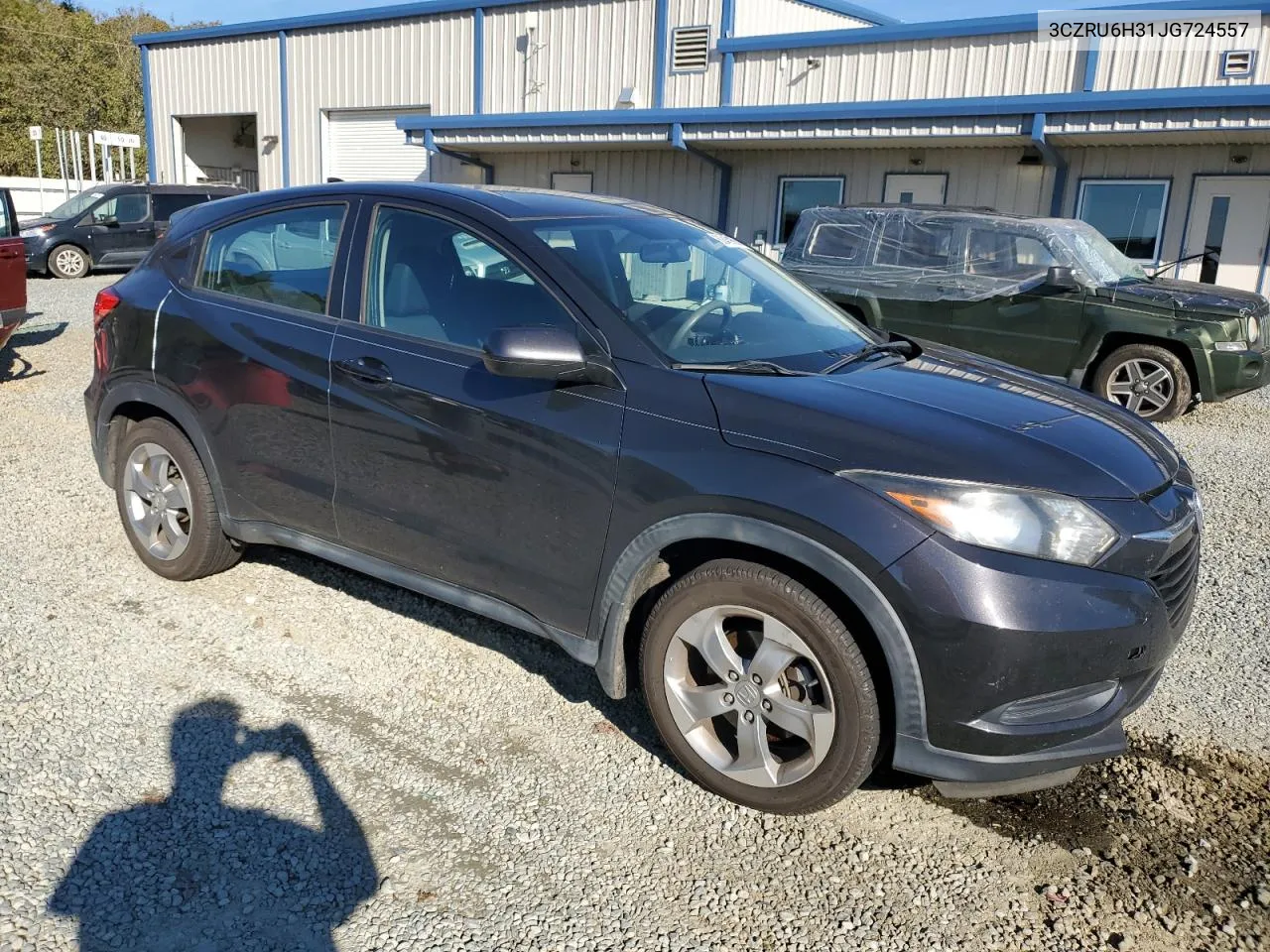 2018 Honda Hr-V Lx VIN: 3CZRU6H31JG724557 Lot: 80439064